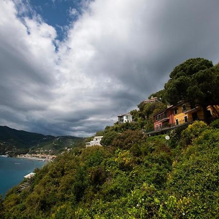 080 - La Villa Storica Il Vigneto 45B, Terrazza Sul Mare - Parcheggio Privato Gratis Монелья Екстер'єр фото