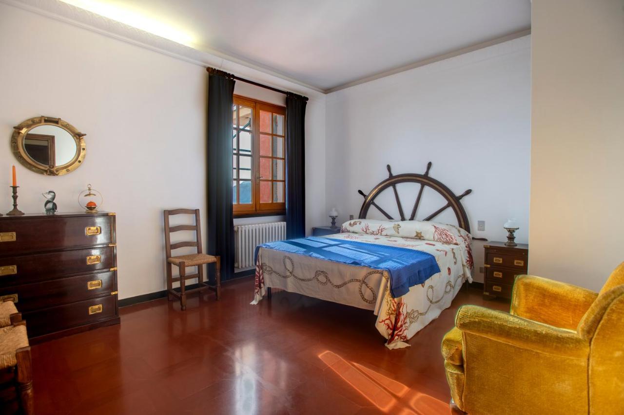 080 - La Villa Storica Il Vigneto 45B, Terrazza Sul Mare - Parcheggio Privato Gratis Монелья Екстер'єр фото