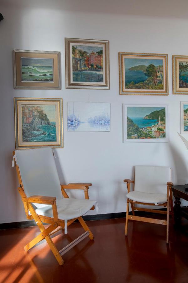 080 - La Villa Storica Il Vigneto 45B, Terrazza Sul Mare - Parcheggio Privato Gratis Монелья Екстер'єр фото